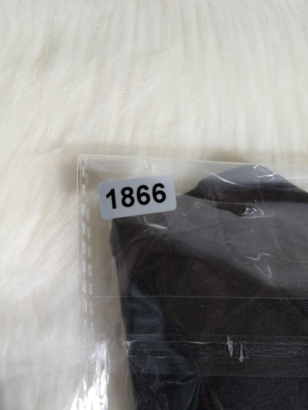 SKIMS Cotton Jersey Long Sleeve T-shirt Black Soot Women XS NEW - Picture 4 of 4